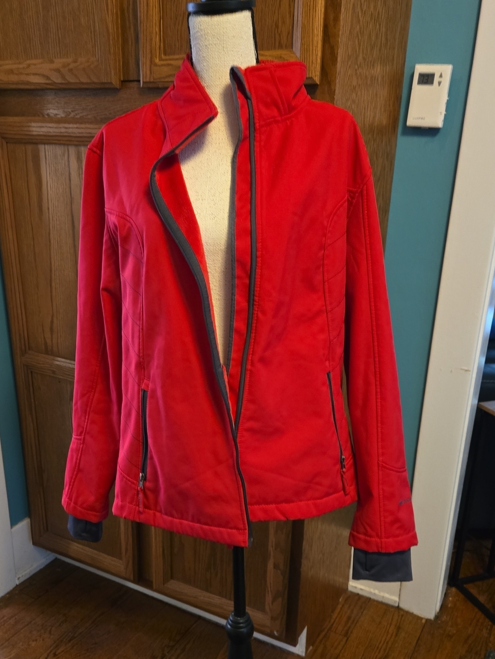 Free Country Hot Pink  Softshell Jacket with Contrast Trim